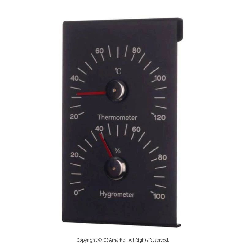 サウナ温度計メーター サウナ温度計 2 イン 1 モニターゲージ サウナアクセサリー サウナ室内温度測定..