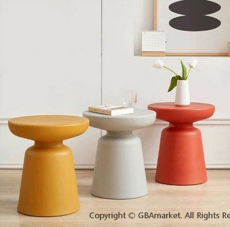 サイドテーブル ソファサイドテーブル スツール キッズルーム 子供部屋 シンプル モダン レトロ 韓国イ..