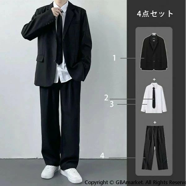 子供スーツ 2点/3点/4点セット 男の子スーツ ブラック フォーマルスーツ 卒業式 入学式 発表会 七五三 小学生 中学生 高校生 DK お受験 結婚式