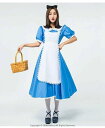 XLのみ ハロウィン メイド コスプレ レディース アリス 不思議の国のアリス コレクション 仮装衣装 大人 ミモレ丈ワンピ アリス 定番コスチューム ふしぎの国のアリス コスプレ衣装 アイドルコスプレ ゴスロリ アリス アニメ コスチューム(3)