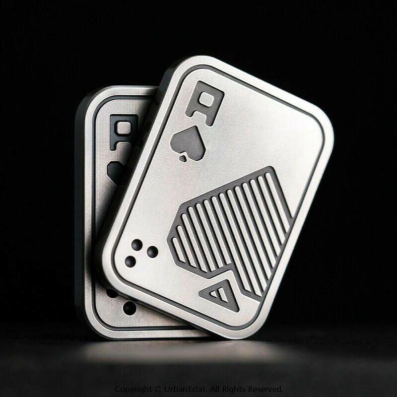 不安 ストレス リリーフ メタル ポーカー フィジェット スライダー コイン 減圧 玩具 ハンド スピナー 大人 EDC カジュアル フィジェット おもちゃ プッシュ スライダー ブロック オフィス おもちゃ ギフト