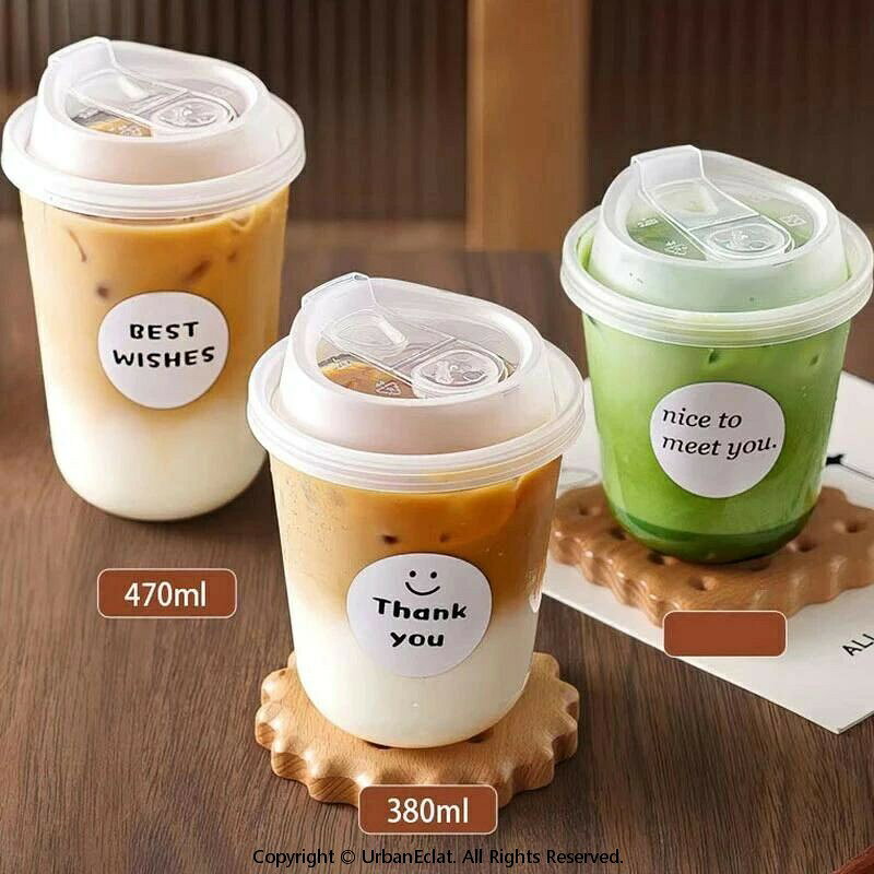 30/50個セット プラスチックコップ カップ 冷たい飲み物専用 使い捨て ドリンクカ...