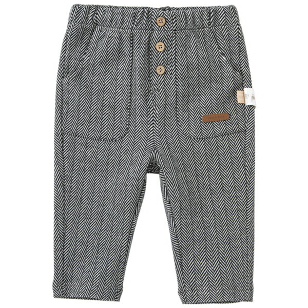 男の子 ボトムス 子供服 ズボン パンツ トラッド ヘリンボーン柄 クラシック ベーシック シンプル ナチ..
