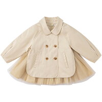 キッズ アウター 女の子 子供服 ジャケット スプリングコート トレンチ フォーマル...