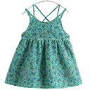 キャミソール ワンピース 花柄 キッズ 子供服 夏服 女の子 サンドレス 70 80 90 100 110 cm TQ18511【 Marc&Janie シンプル 上品 カジュアル ベーシック 】