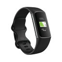 フィットビット スマートウォッチ メンズ 【Suica対応】Fitbit Charge 5 トラッカー ブラック/グラファイト [最大7日間のバッテリーライフ/GPS搭載/スマートウォッチ]