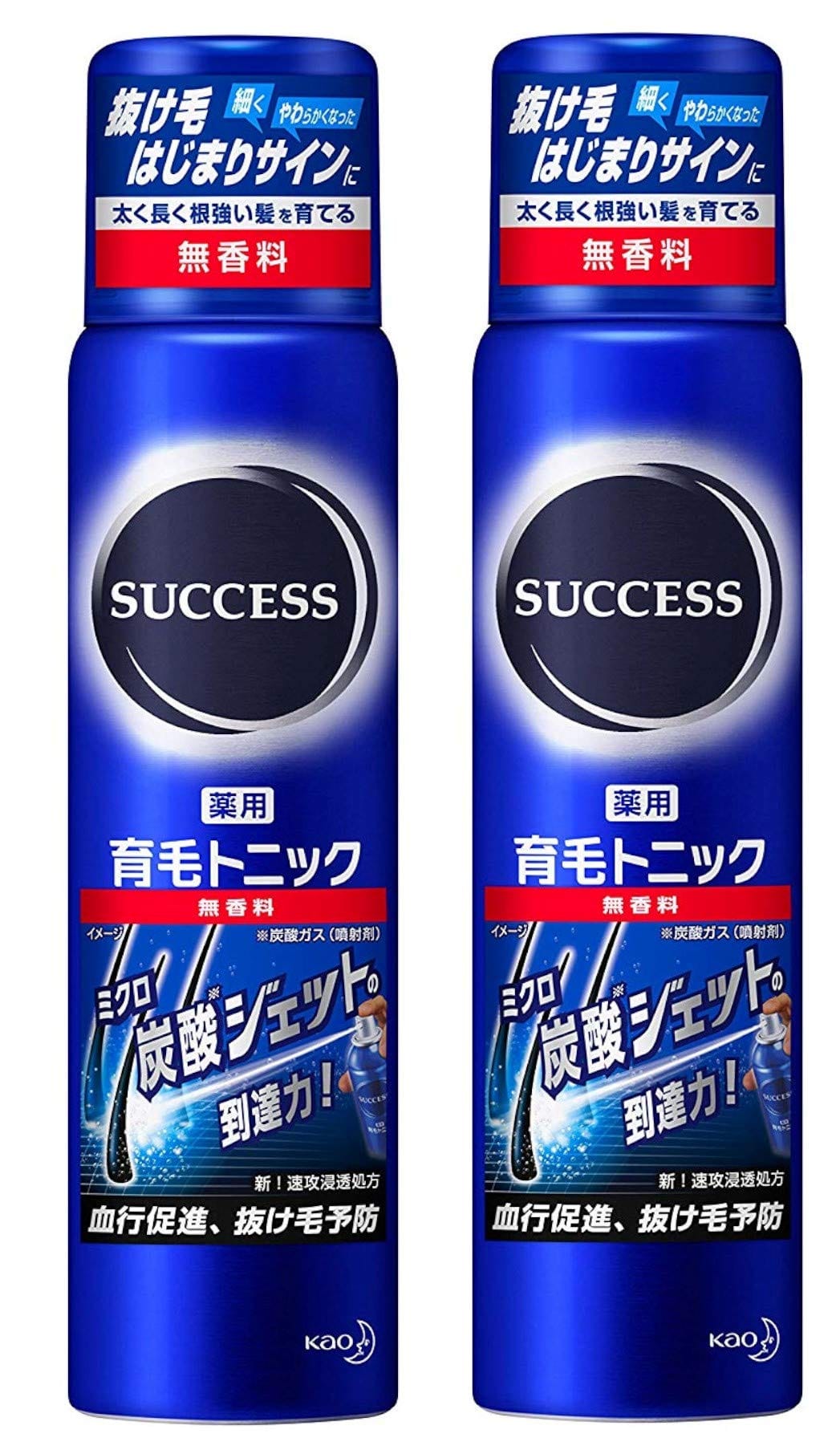 【まとめ買い】サクセス 薬用育毛トニック 無香料 小 73g×2個