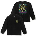 MAN WITH A MISSION (マンウィズアミッション)2024年 福袋 ロングTシャツ ロンT Tシャツ 黒(XL)