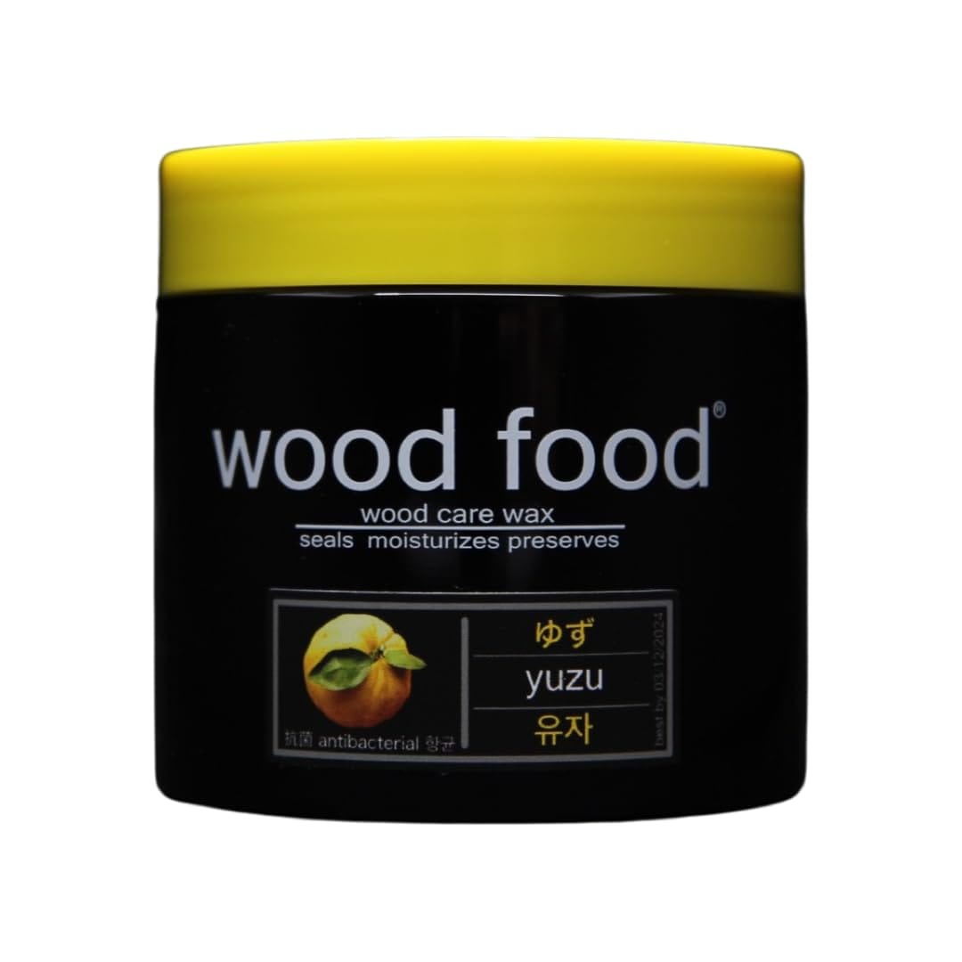 天然素材100% 無添加 woodfood 蜜蝋ワックス ゆずの香り (180ml)