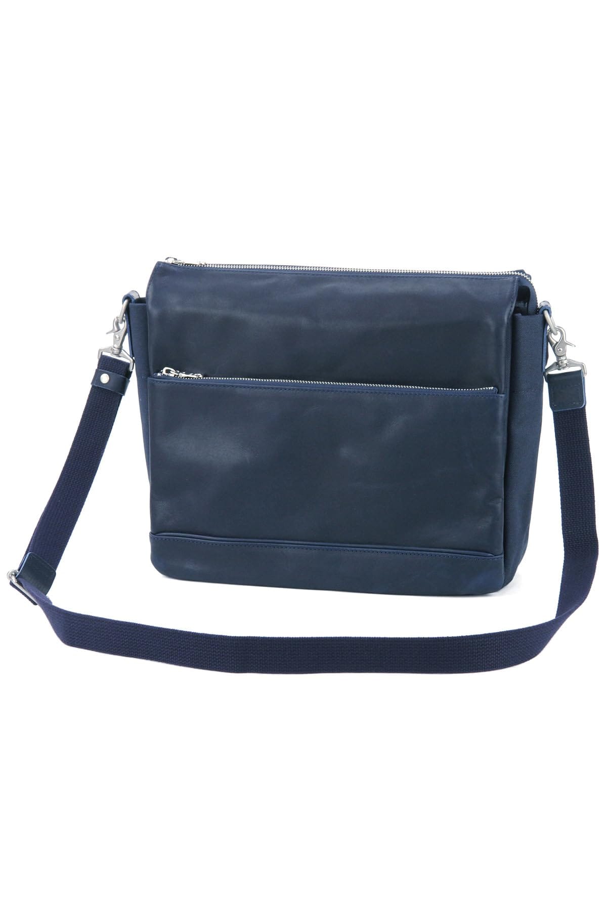 [バギーポート] ショルダーバッグ 大 ネイビー BP-YNM201-NV