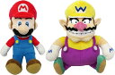 三英貿易 スーパーマリオ マリオ&ワリオ(S) ぬいぐるみ 2種セット【高さ約24cm・約25cm】 ALL STAR COLLECTION