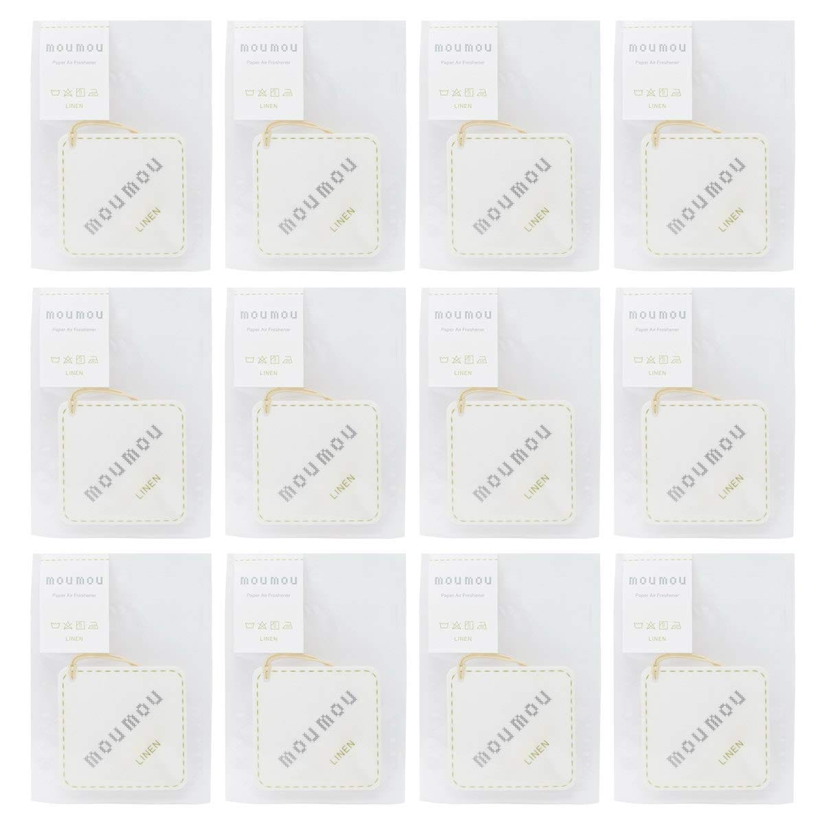 大香 moumou ムームー ペーパーエアフレッシュナー リネン 1個 (x 1)