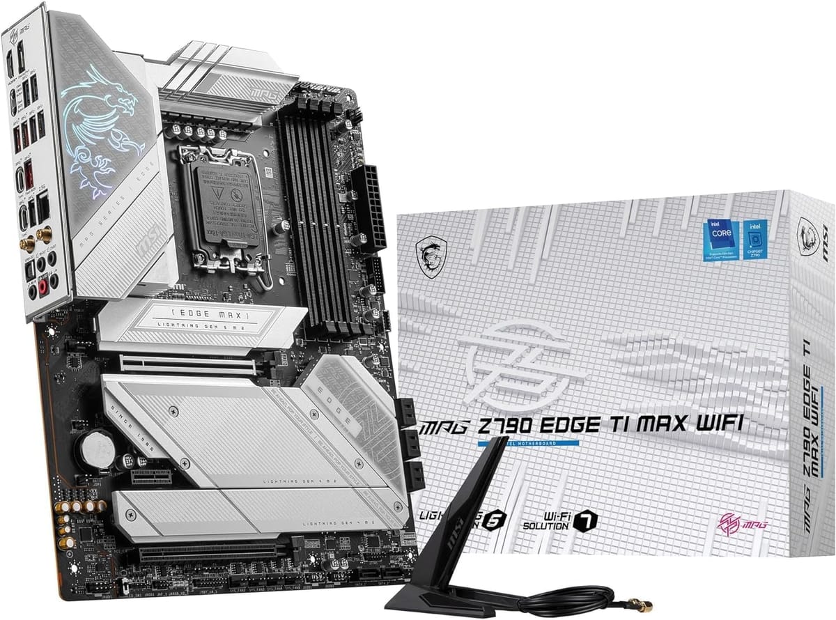 MSI MPG Z790 EDGE TI MAX WIFI 14/13/12Intel LGA1700 Coreץåб DDR5 Z790åץå ATX ޥܡ MB6303