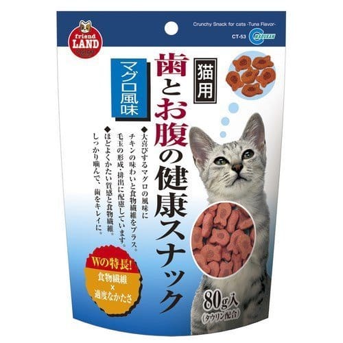 CT53歯とお腹健康スナック鮪味80g おまとめセット【6個】