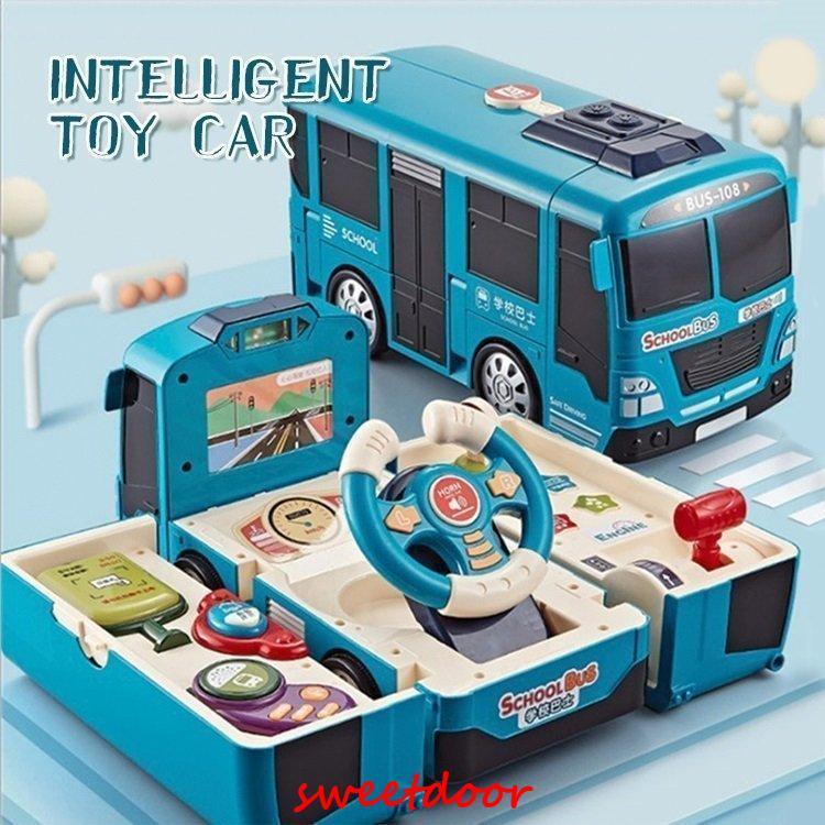 おもちゃ 1歳 2歳 3歳 出産祝い 車おもちゃ 遊び箱 ボックスおもちゃ こども 幼児 ドライブおもちゃ ラ..