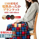 【限定特価★2,280円~!】 電気毛布 バッテリー付き 毛布 130×80cm ブランケット USB ひざ掛け 大判 洗える 暖かい 電気ひざ掛け フランネル...