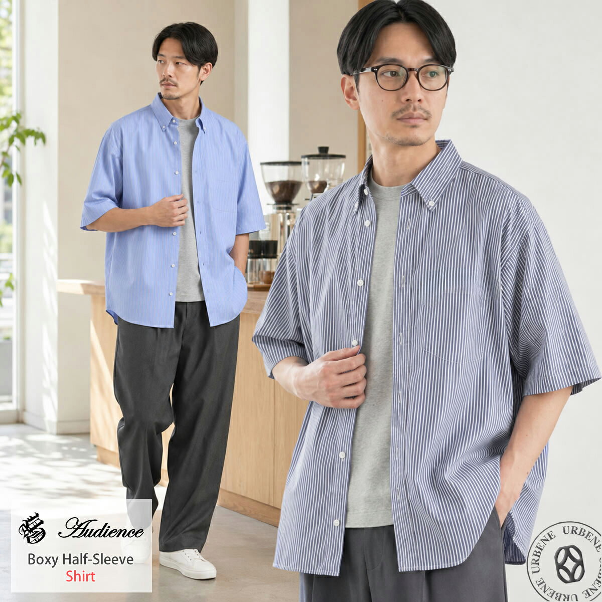 楽天市場】Audience（サイズ（S/M/L）L）（カジュアルシャツ｜トップス 
