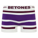 【AKER】ビトーンズ BETONES アケル ボルドー×パープル ボクサーパンツ アンダーウェア 下着 インナー メンズ レディース ユニセックス フリーサイ...