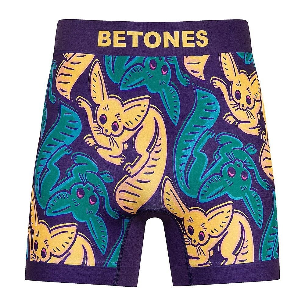 【 大きめサイズ 約34〜43インチ 】ボクサーパンツ B+BETONES ビープラス ビトーンズ B+ANIMAL4 フェネック ボクサー アンダーウェア 下...