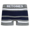 【BREATH】ビトーンズ BETONES ブレス ボーダー ボクサーパンツ アンダーウェア 下着 インナー メンズ レディース ユニセックス フリーサイズ ペ...