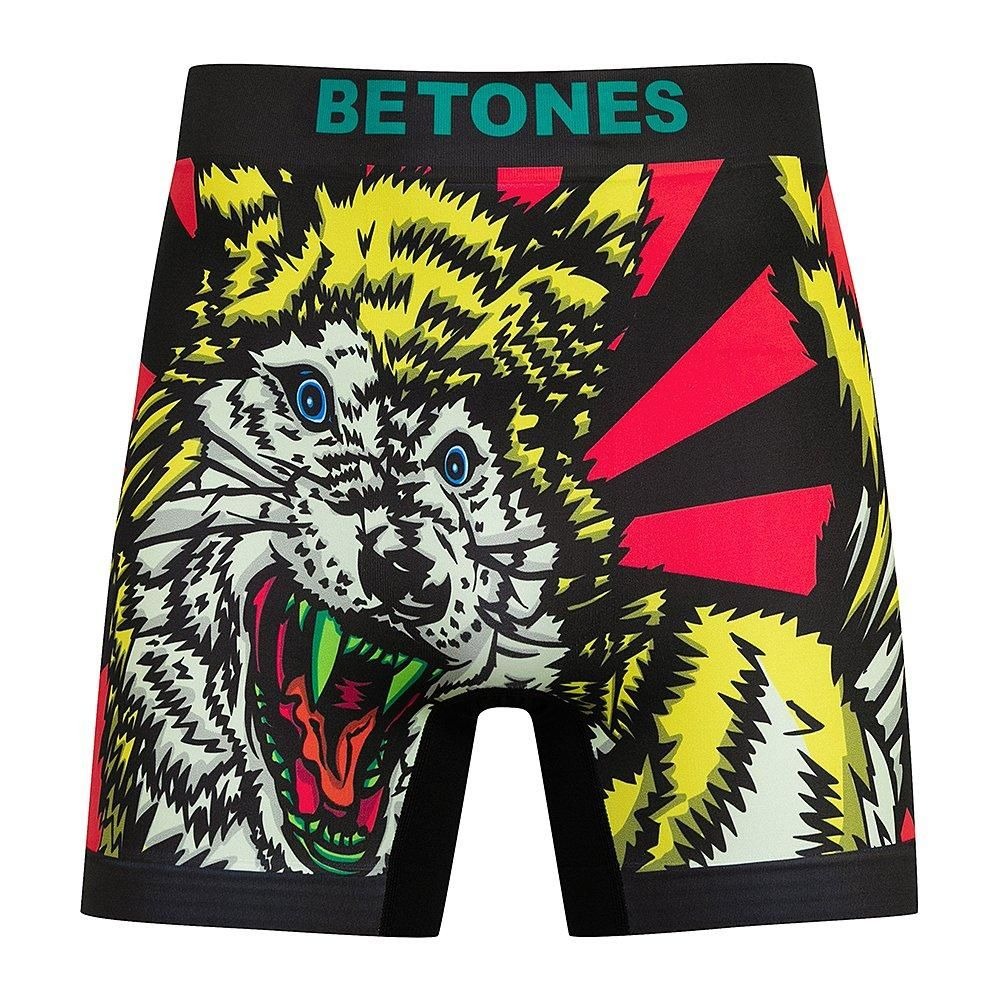 【 大きめサイズ 約34〜43インチ 】ボクサーパンツ B+BETONES ビープラス ビトーンズ B+WITH WOLF 狼 オオカミ ウルフ ボクサー アン...