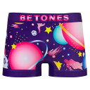 【 COSMO WORLD 】ボクサーパンツ ビトーンズ BETONES 星 宇宙 銀河 サッカーボール ボクサーパンツ アンダーウェア 下着 ナイトウェア インナー メンズ レディース ユニセックス フリーサイズ ペアパンツ お揃い 速乾 伸縮 プリント シームレス かわいい おしゃれ アーベン