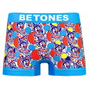 【 Mr.SUMMER TIME 】ボクサーパンツ ビトーンズ BETONES ミスターサマータイム ボクサーパンツ アンダーウェア 下着 ナイトウェア インナー メンズ レディース ユニセックス フリーサイズ ペアパンツ お揃い 速乾 伸縮 プリント シームレス かわいい おしゃれ アーベン