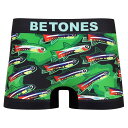 【 NEON TETRA 】ボクサーパンツ ビトーンズ BETONES ネオンテトラ 熱帯魚 ボクサーパンツ アンダーウェア 下着 ナイトウェア インナー メンズ レディース ユニセックス フリーサイズ ペアパンツ お揃い 速乾 伸縮 プリント シームレス かわいい おしゃれ アーベン