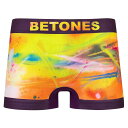 【 PAINT2 】ボクサーパンツ ビトーンズ BETONES 筆 色 作品 ボクサーパンツ アンダーウェア 下着 ナイトウェア インナー メンズ レディース ユニセックス フリーサイズ ペアパンツ お揃い 速乾 伸縮 プリント シームレス かわいい おしゃれ アーベン