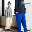 【 BIGサイズポケットで使い勝手よし 】ブロカント オックス ポッシュイージーパンツ Brocante ( 33-397X ) ウエスト 総ゴム仕様 テーパー...