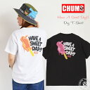 【20%OFFセール】チャムス Tシャツ CHUMS Have A Sweet Day Dry T-Shirt 半袖 ( ch01-2536 ) ドライTシャツ...