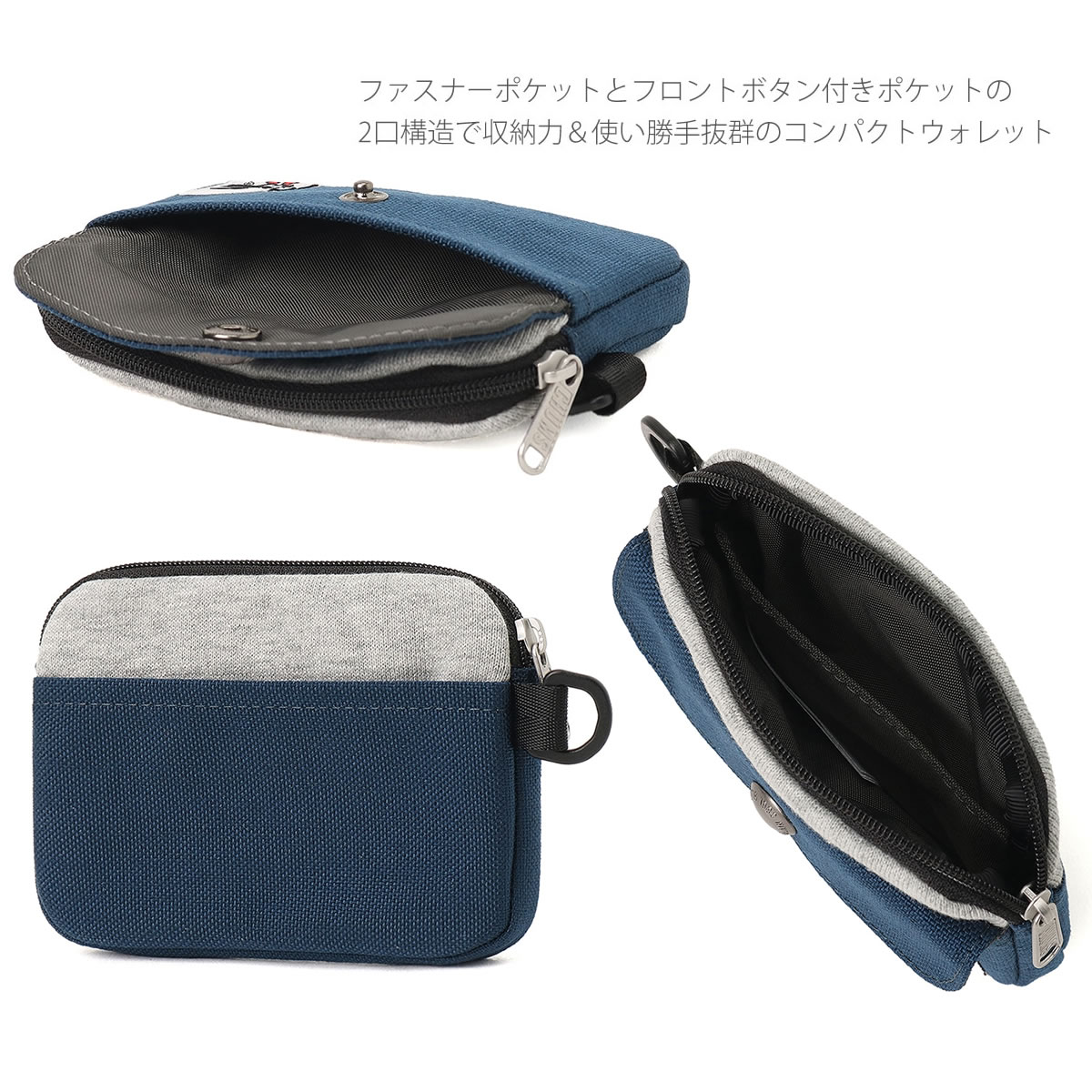 【最大5000円クーポン配布】チャムス 財布 Chums ポケットサイズ ウォレット スウ...
