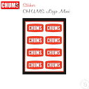 【クーポンで激短10 OFF】チャムス Chums ステッカーチャムスロゴミニ (ch62-0089) Sticker CHUMS Logo Mini ワッペン シール パソコン ノート スマホ キャンプギア ステーショナリー グッズ メンズ レディース プレゼント ラッピング キャラクター おしゃれ アーベン