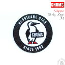 ワッペン チャムス CHUMS ブービーロゴM HURRICANE UTAH (ch62-1468) Circle Wappen Booby Logo M ミニワッペン アメリカン アップリケ スリーブバッジ アイロン 裁縫 リメイク 手作り カスタマイズ 楽天 メンズ レディース おしゃれ アーベン 普段使い 実用的 2025年