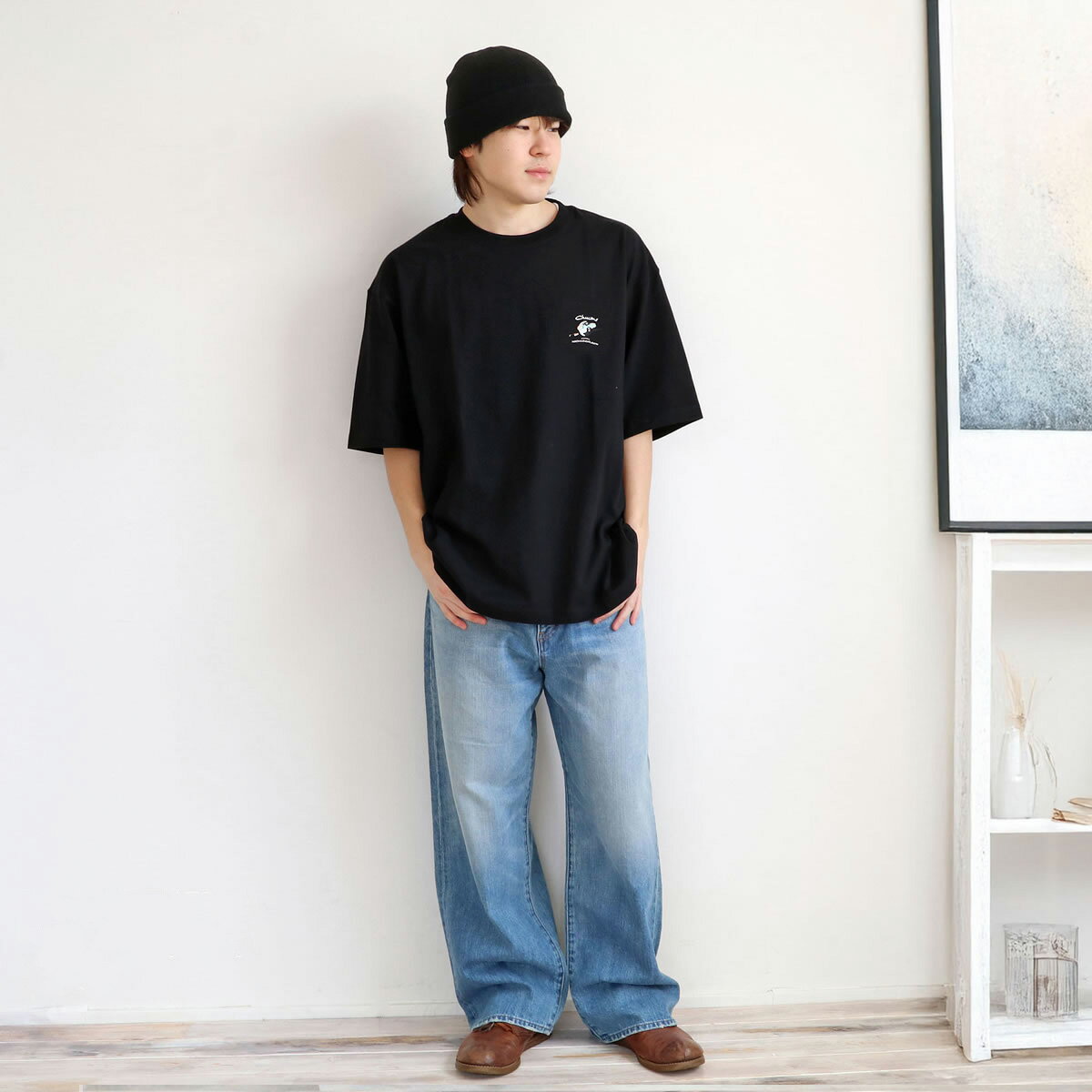 チャムス Tシャツ CHUMS オーバーサイズ メイドフォーファン！ポケットTシャツ ( C...
