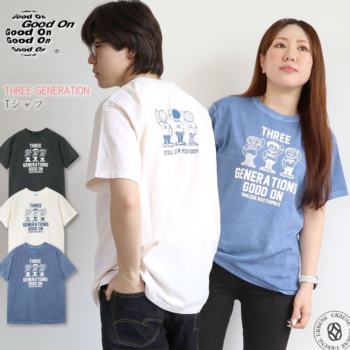 【 数量限定商品 】半袖Tシャツ GOOD ON グッドオン スリージェネレーションズ ショートスリーブTシャツ ( OLSS1241P ) THREE GEN...
