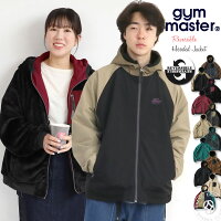 リバーシブルジャケット ジムマスター Gym Master アウター タスロン × ボア フリース リバーシブルフードジャケット ブルゾン ( G418784 ) アウトドア 男女兼用 レディース メンズ gymmaster マウンテンパーカー アーベン 秋冬スタイル