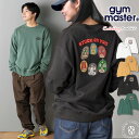 トレーナー ジムマスター Gym Master 君に夢中 スタックオンユー 刺繍 スウェットシャツ ( G421711 ) ロングスリーブカットソー 長袖 クルーネック 10.3oz STUCK ON YOU かわいい 男女兼用 レディース メンズ gymmaster アーベン 送料込み 2025年 秋冬スタイル 楽天