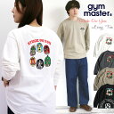 プリントTシャツ ジムマスター Gym Master 君に夢中 スタックオンユー 刺繍ロンTee ロングスリーブカットソー 長袖 ( G421731 ) クルー...