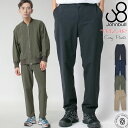 【20%OFFセール】【 NASA認証機能素材 】ジョンブル メンズ Johnbull 温度調節 トライザー イージーパンツ ( JM233P09 ) スポーティ TRIZAR ストレッチ ウエストゴム ボトムス ロングパンツ モード テーパードパンツ ビジネスシーン オフィス John bull