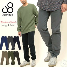 ジョンブル 洋服 メンズ 【待望の21462リニューアル登場】ジョンブル メンズ Johnbull スリムパンツ ダブルストレッチ スナッグパンツ 5Pパンツ SNUG PANTS (21567 11462) カラーパンツ ボトムス ロングパンツ 送料無料 楽天 John bull おしゃれ アーベン 普段使い 実用的 2024年