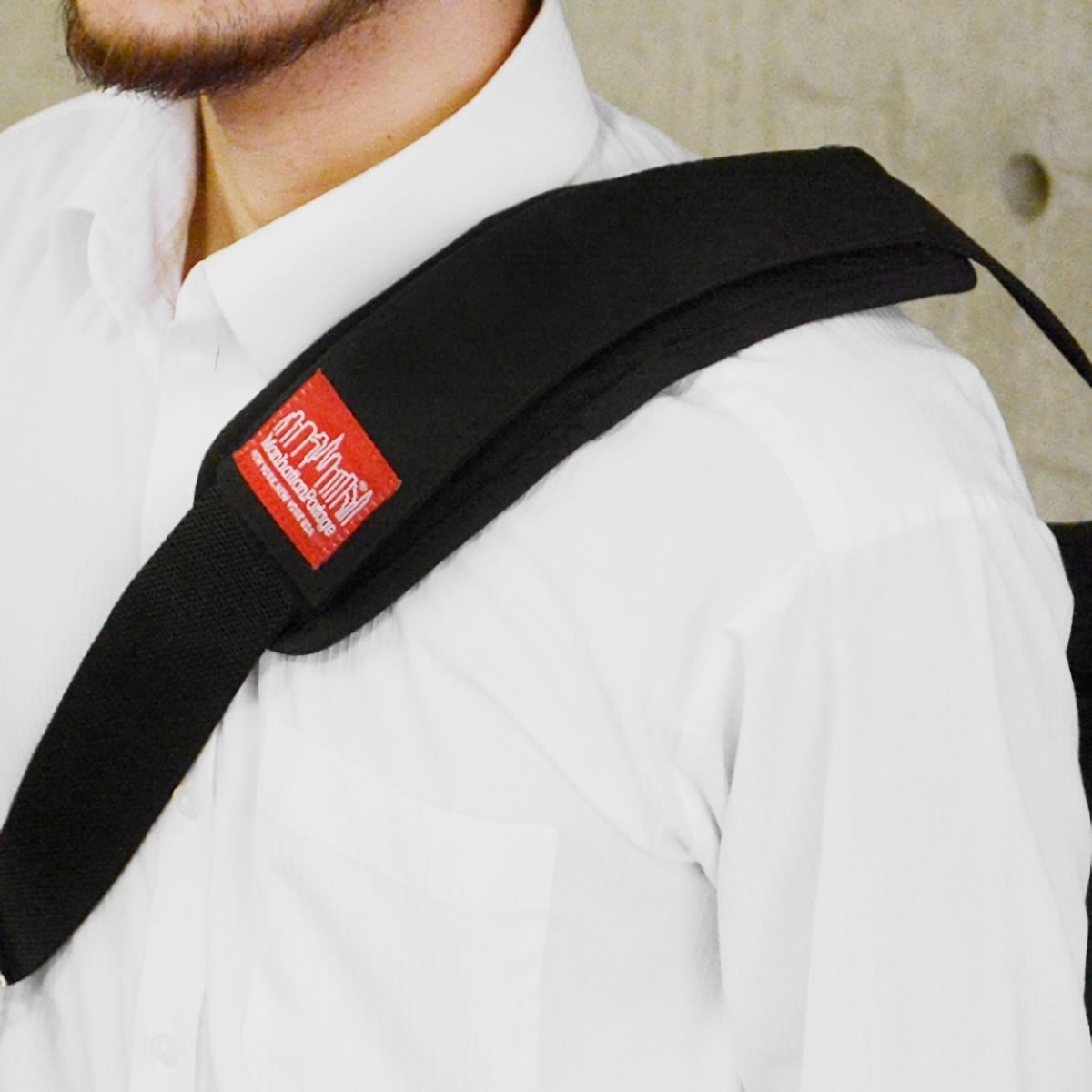 マンハッタンポーテージ バッグ メンズ 【クーポンで激短10%OFF】マンハッタンポーテージ Manhattan Portage ショルダーパッド Shoulder Pad (mp1001) バッグアクセサリー かばん用 メンズ レディース ブラック 黒 ビジネス 男女兼用バッグ アウトドア コーデュラナイロン おしゃれ かっこいい 2024年