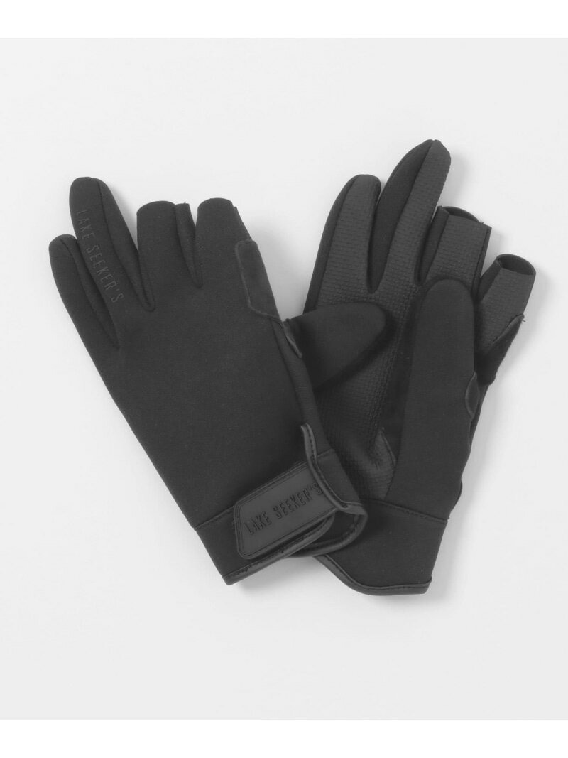 Rakuten - LAKE SEEKERS Fishing Glove URBAN RESEARCH BUYERS SELECT ユーアールビーエス ファッション雑貨 手袋 ブラック【送料無料】[Rakuten Fashion]
