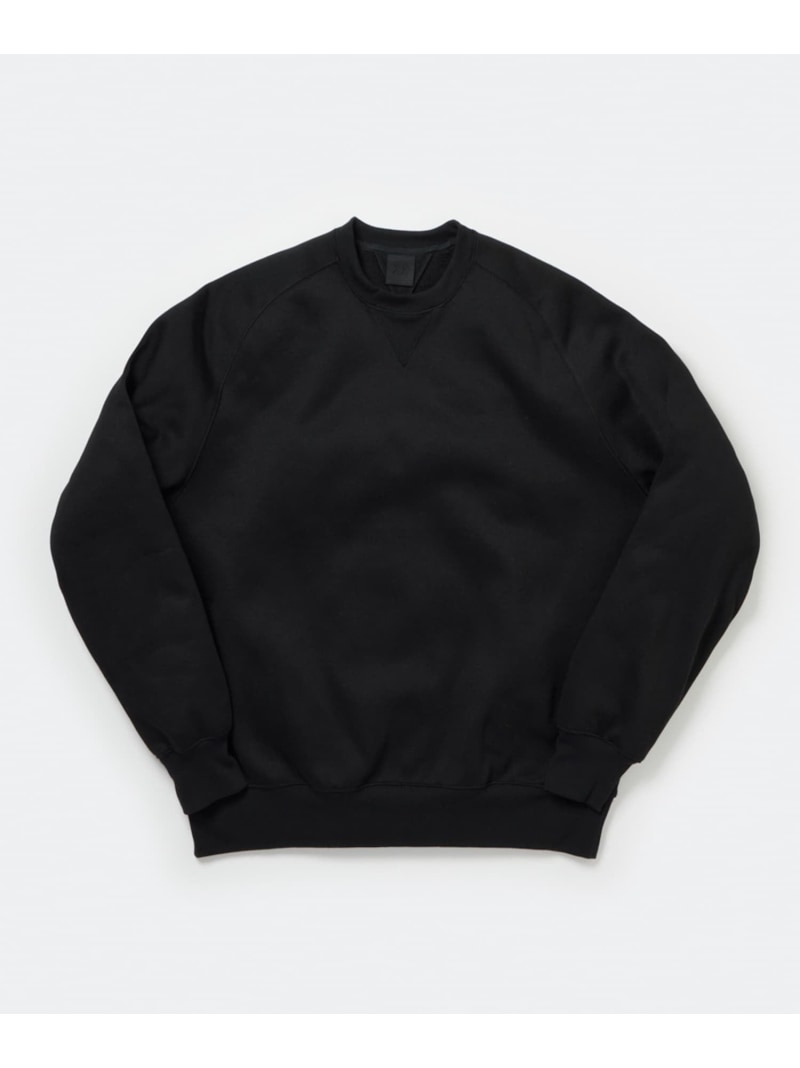 Rakuten - DAIWA PIER39 Ws TECH SWEAT CREW FREEDOM SLEEVE URBAN RESEARCH BUYERS SELECT ユーアールビーエス トップス スウェット・トレーナー ブラック グレー【送料無料】[Rakuten Fashion]