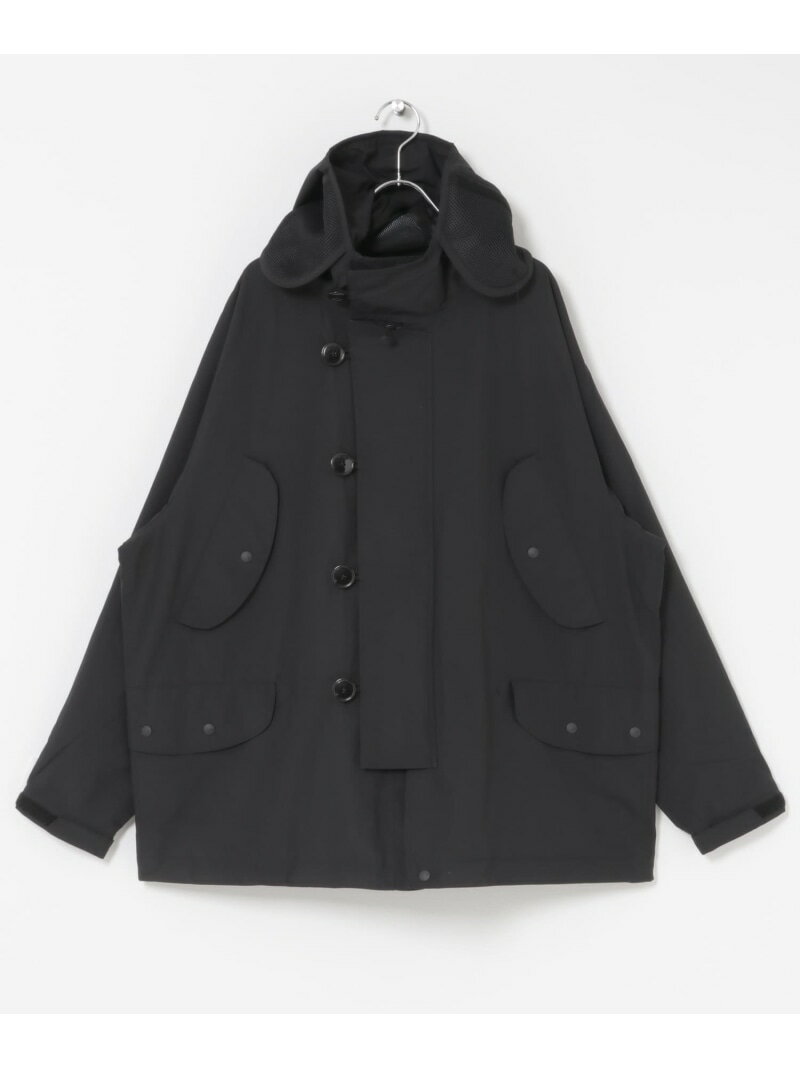 Rakuten - DAIWA PIER39 WINDSTOPPER FLIGHT PARKA URBAN RESEARCH BUYERS SELECT ユーアールビーエス ジャケット・アウター ナイロンジャケット ブラック【送料無料】[Rakuten Fashion]