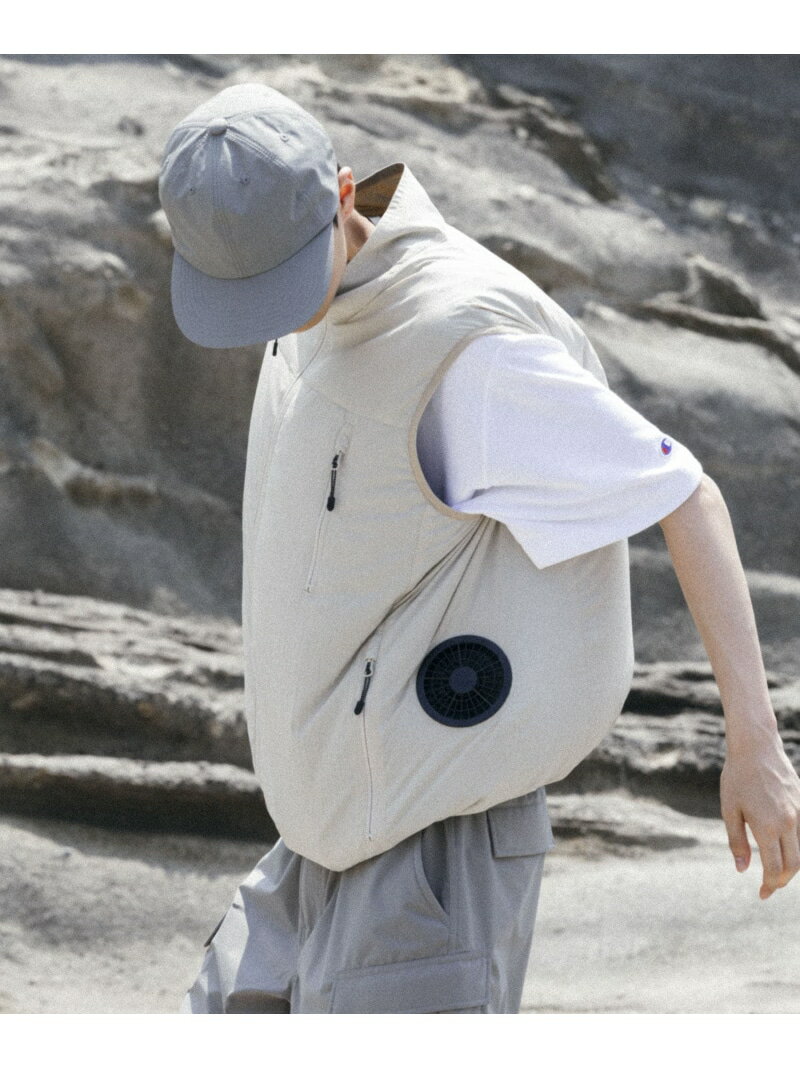 LOWERCASE LC×空調服AIRCOOLING VEST URBAN RESEARCH BUYERS SELECT ユーアールビーエス トップス ベス..