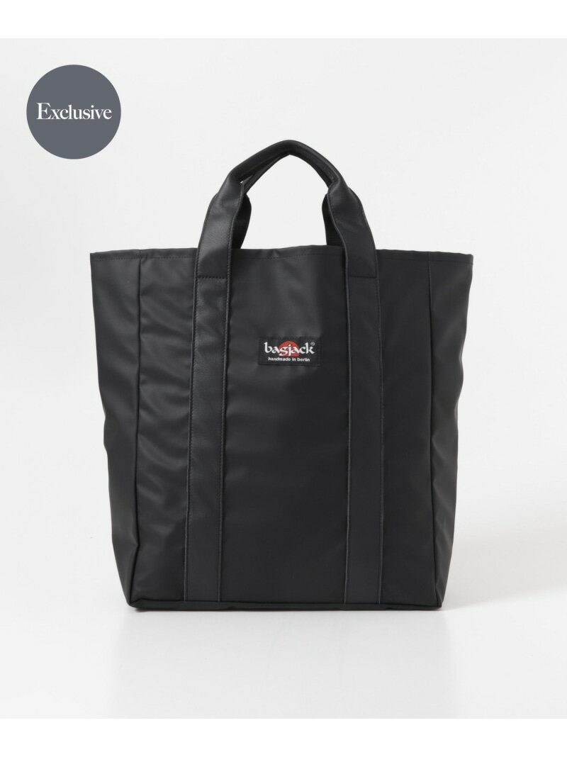 BAGJACK LEATHER TOTE BAG URBAN RESEARCH BUYERS SELECT ユーアールビーエス バッグ トートバッグ ブラック