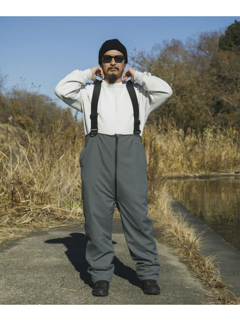 ELECTRIC EX WATER REPELLENT BIB PT URBAN RESEARCH BUYERS SELECT ユーアールビーエス オールインワン・オーバーオール オールインワン・つなぎ グレー ブラック【送料無料】[Rakuten Fashion] 3
