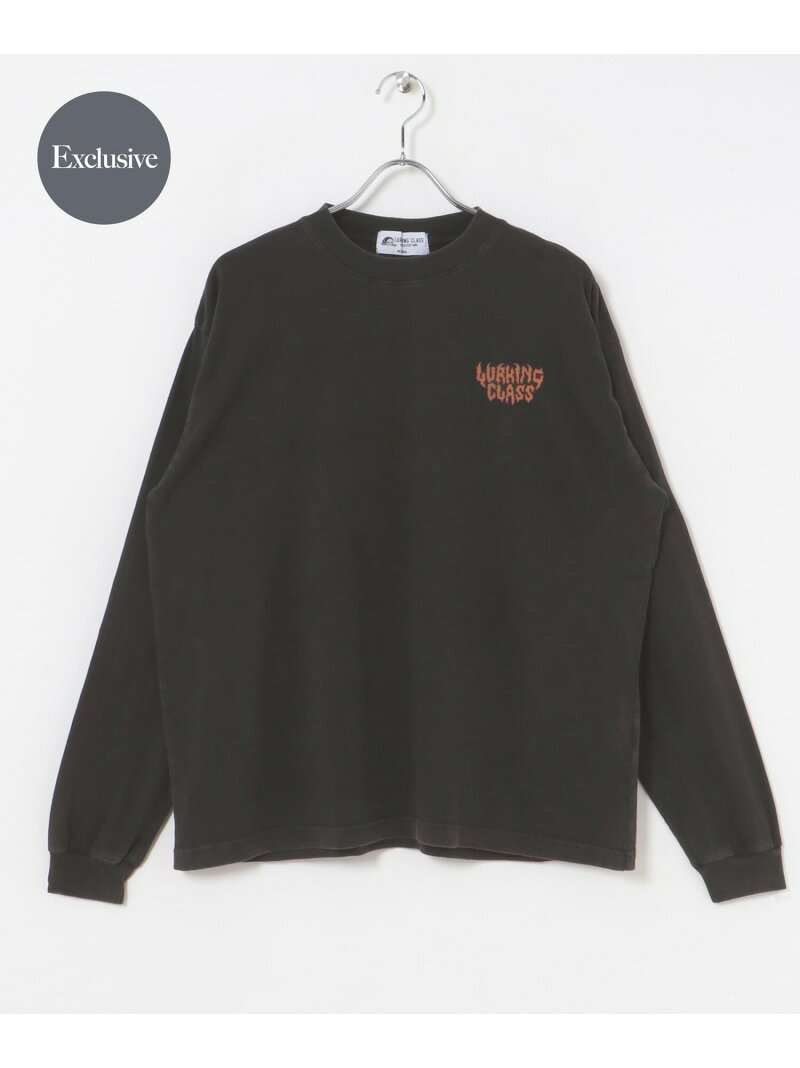 Rakuten - 【SALE／50%OFF】『別注』LURKING CLASS×URBS GET IN LOSER L/S URBAN RESEARCH BUYERS SELECT ユーアールビーエス トップス カットソー・Tシャツ ブラック【RBA_E】[Rakuten Fashion]