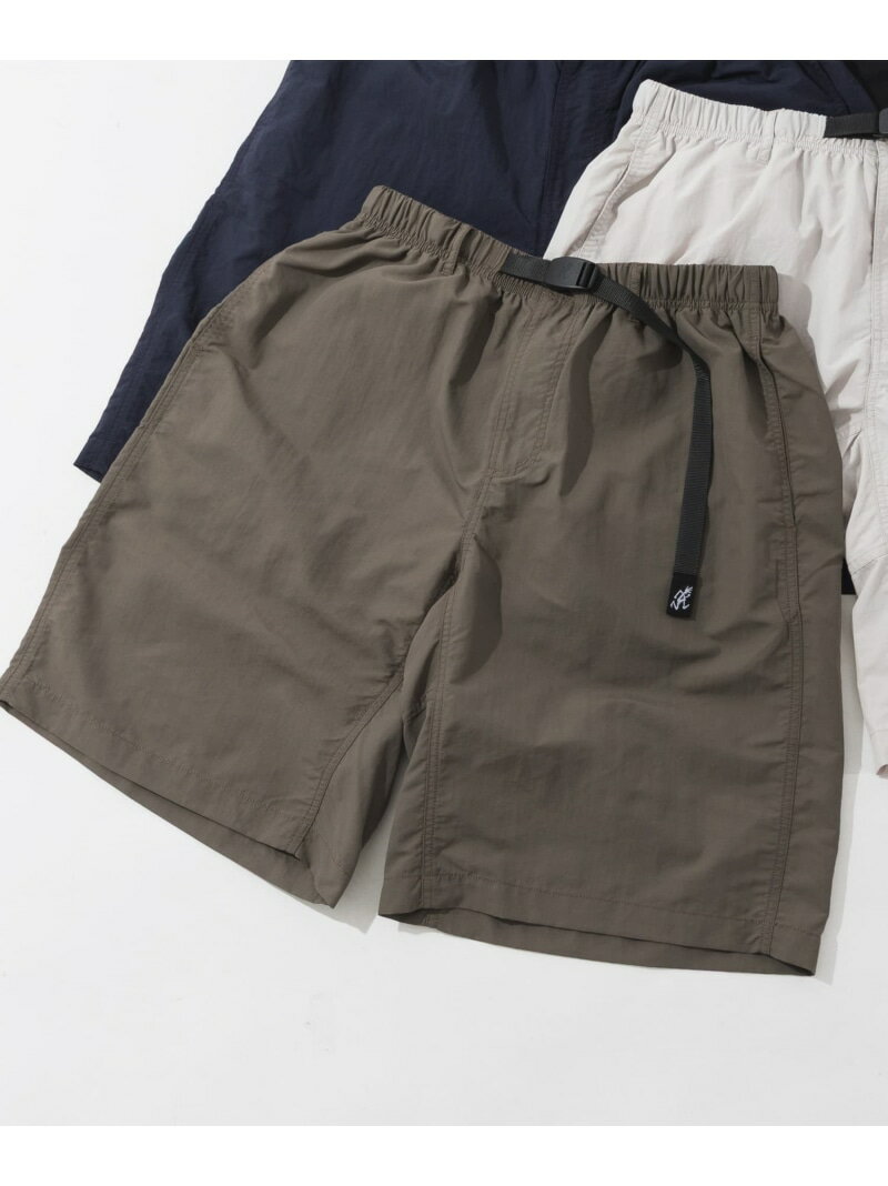 Gramicci for LOWERCASE NYLON LOOSE SHORT URBAN RESEARCH BUYERS SELECT ユーアールビーエス パンツ その他のパンツ ネイビー ホワイト ブラウン ブラック